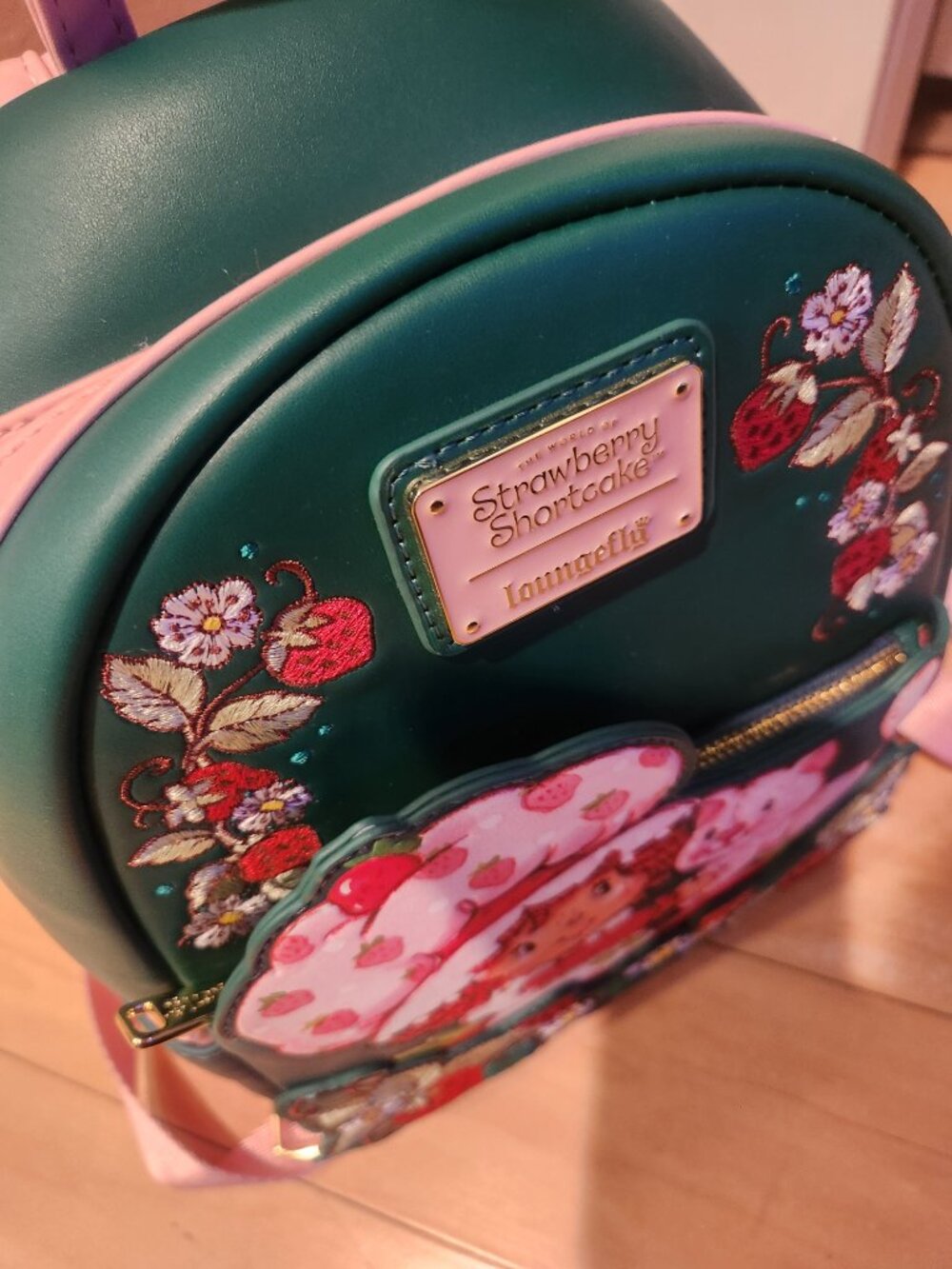 Strawberry Shortcake Loungefly Backpack - Picture 2 of 6